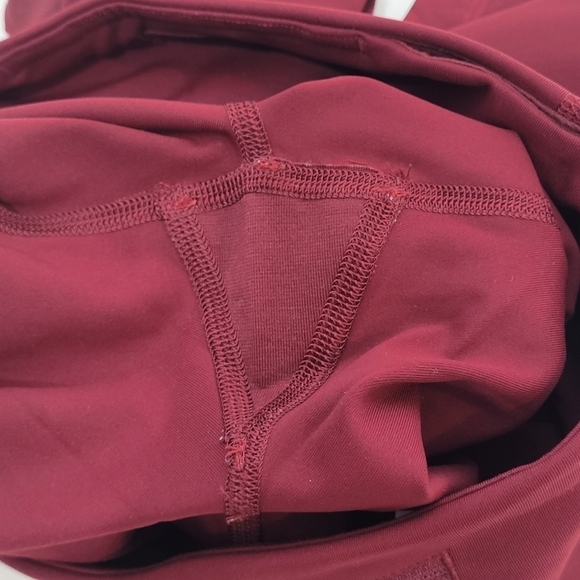 Lululemon Pace Rival Crop 22" Dark Adobe Athletic Running Leggings - Size 2 - Picture 11 of 14